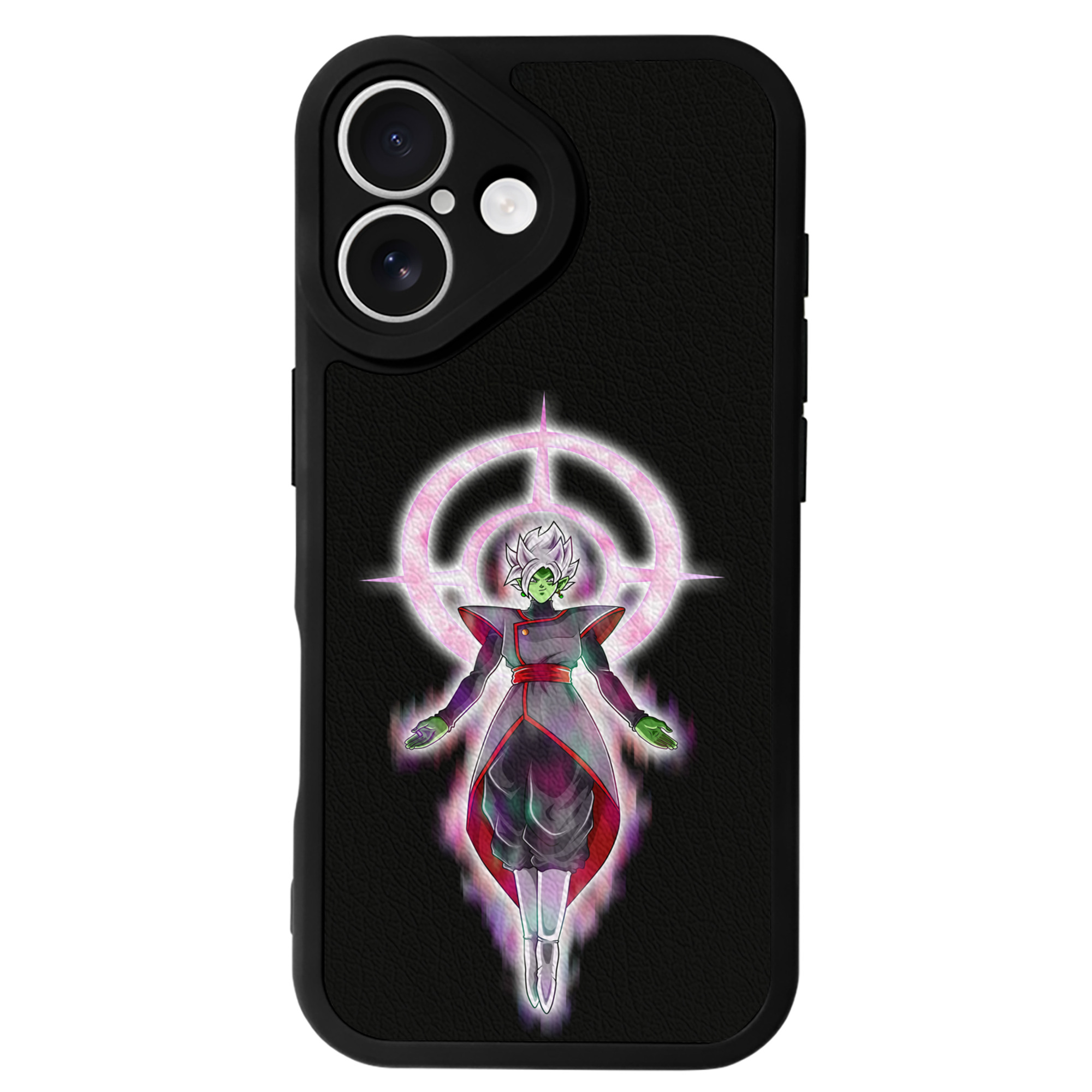（画像用） ドラゴンボール DRAGON BALL 【iPhone 16シリーズ対応】シリコンスマホケース（レザー調） 材質：シリコン